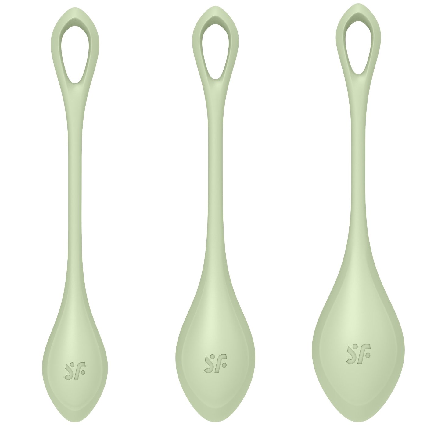 Satisfyer Yoni Power 2 Ben Wa Balls Light Green