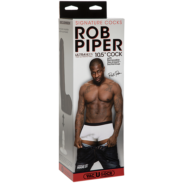 Signature Cocks Rob Piper Ultraskyn Cock with Suction Cup 10.5 Inch