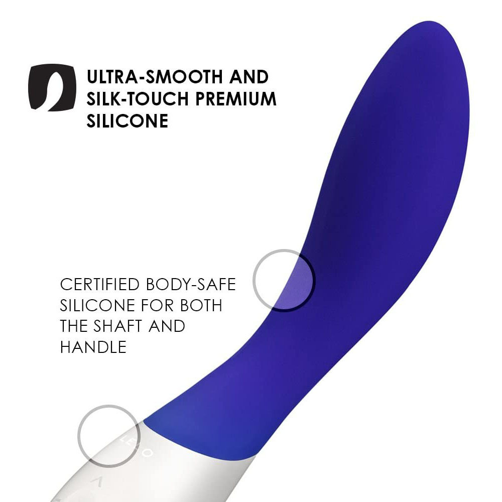 Lelo Mona Wave Rechargeable G-Spot Vibrator Midnight Blue