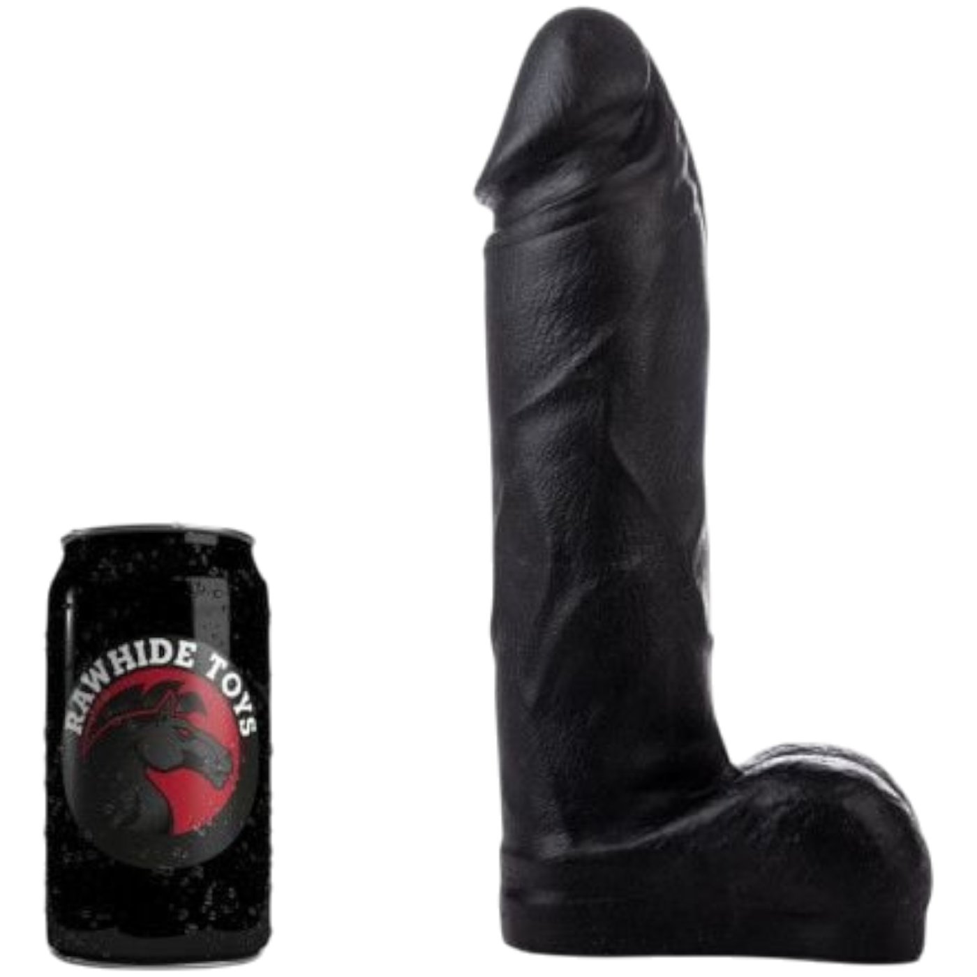 Rawhide Toys Syron Black Realistic Dildo 10 Inch