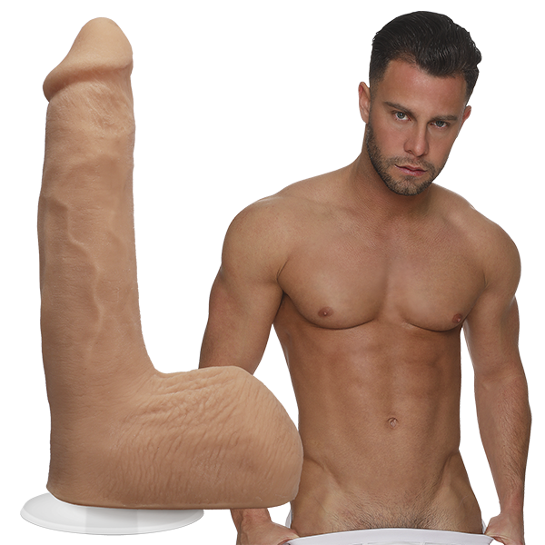 Signature Cocks Seth Gamble Ultraskyn Cock with Suction Cup 8 Inch