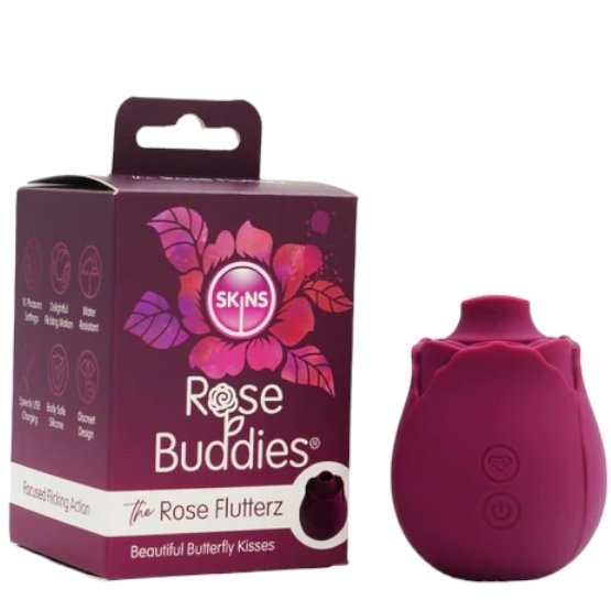 Skins Rose Buddies Rose Flutterz Clitoral Vibrator