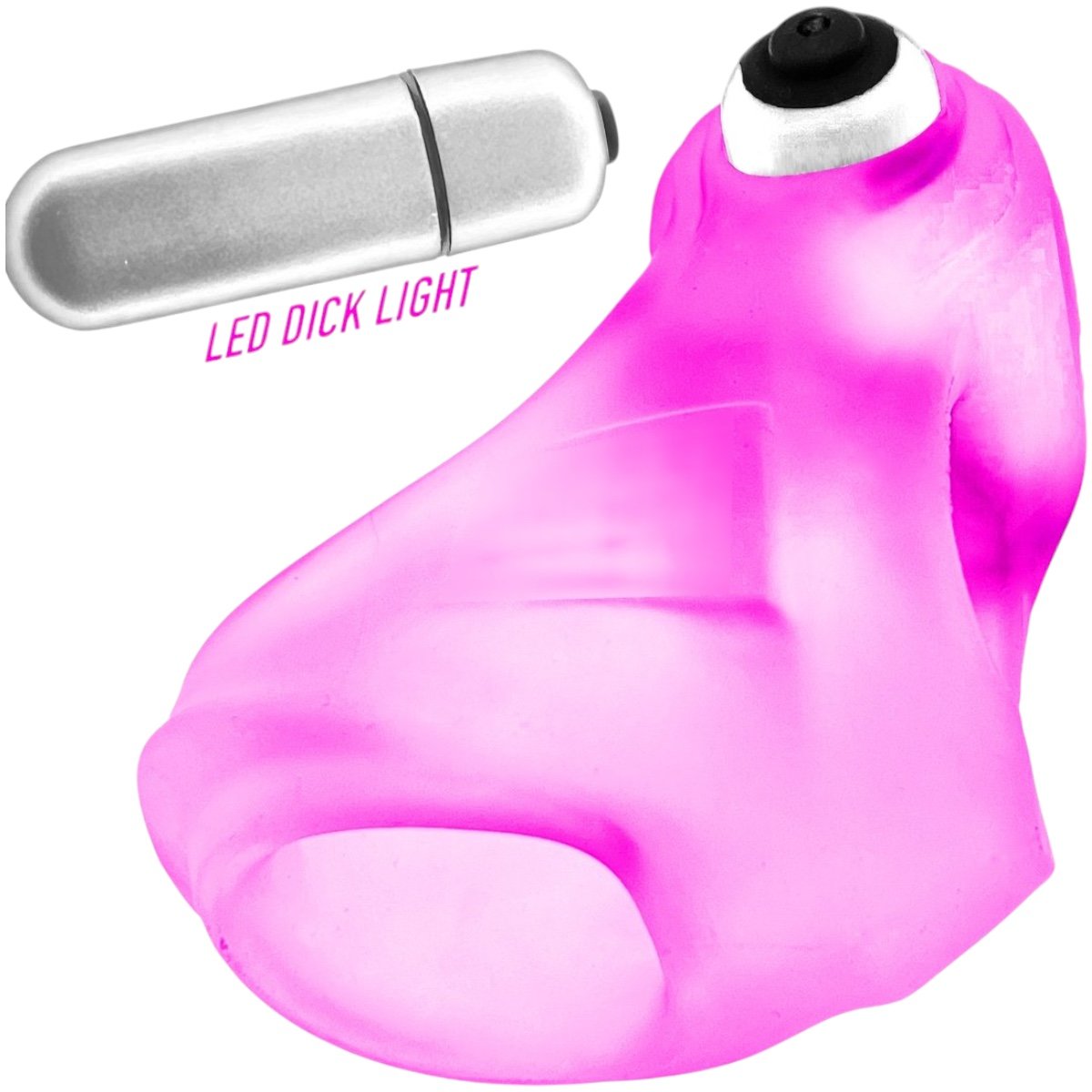 Oxballs Glowsling Cocksling With LED Pink Ice