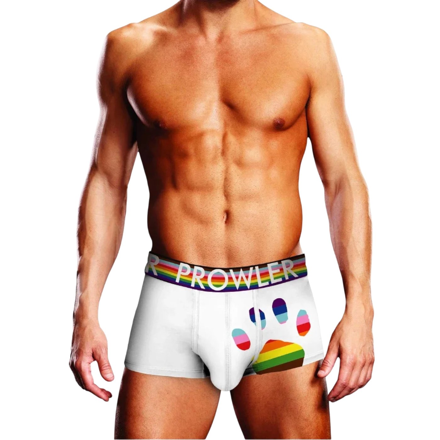 Prowler Oversized Paw Print Trunk White