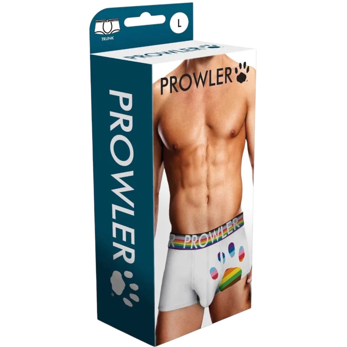 Prowler Oversized Paw Print Trunk White
