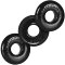 Oxballs Ringer Stretchy Cock Ring Set Black (3 Pack)