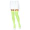 Leg Avenue Opaque Nylon Thigh High Stockings Neon Green