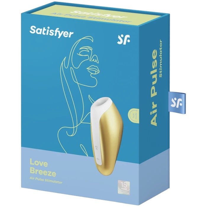 Satisfyer Love Breeze Air-Pulse Clitoris Stimulator Yellow