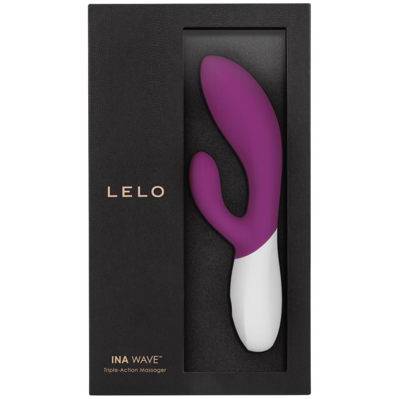 LELO Ina Wave Rechargeable Rabbit Vibrator Purple