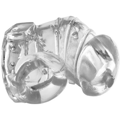 Master Series Detained 2.0 Restrictive Chastity Cage With Nubs