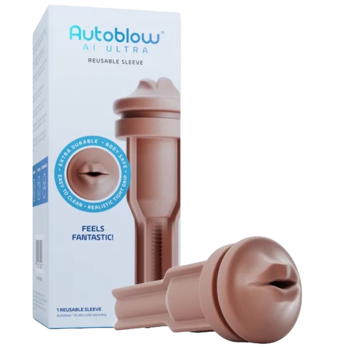 Autoblow AI Ultra Mouth Sleeve Brown