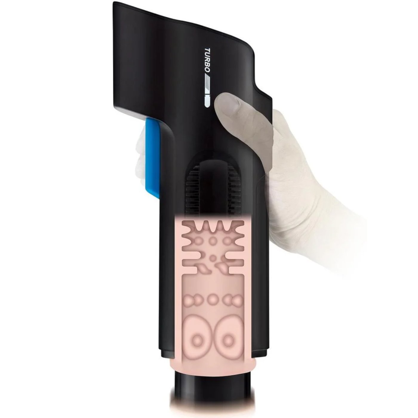 Zolo BJ Blaster Rechargeable Handheld Blowjob Stroker