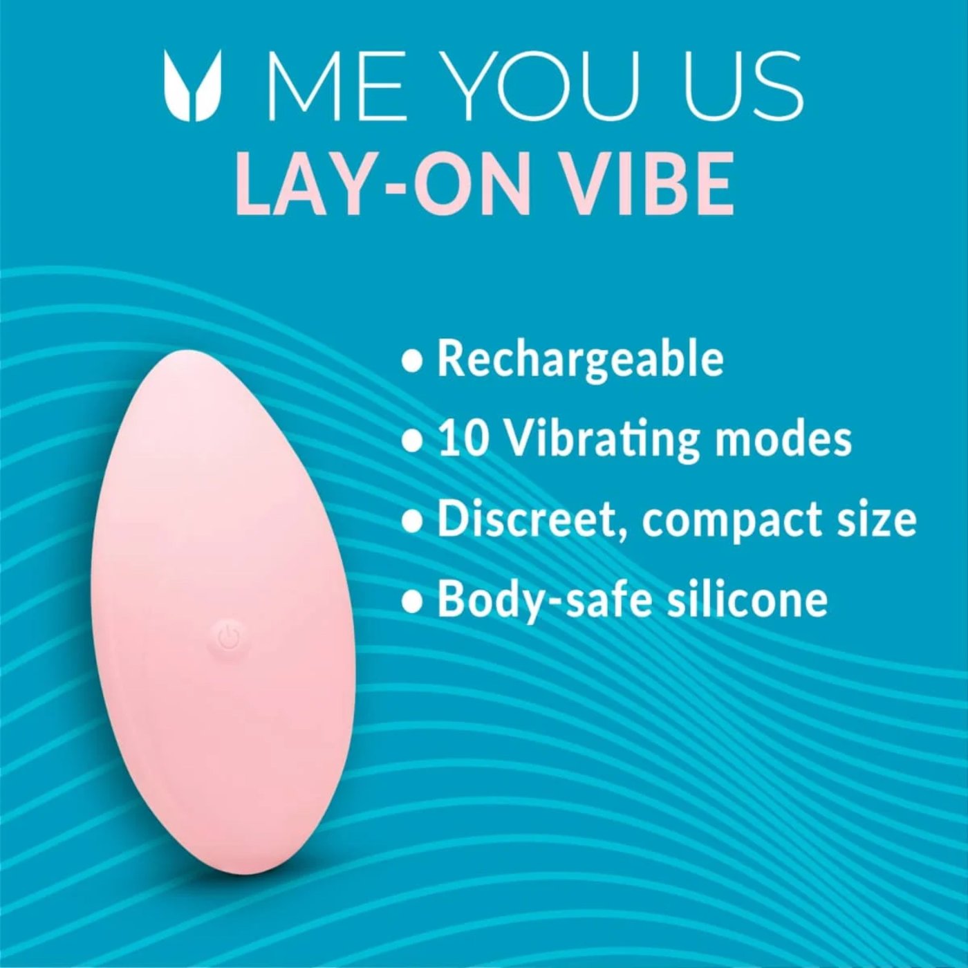 Me You Us Lay On Rechargeable Clitoral Vibrator Pink