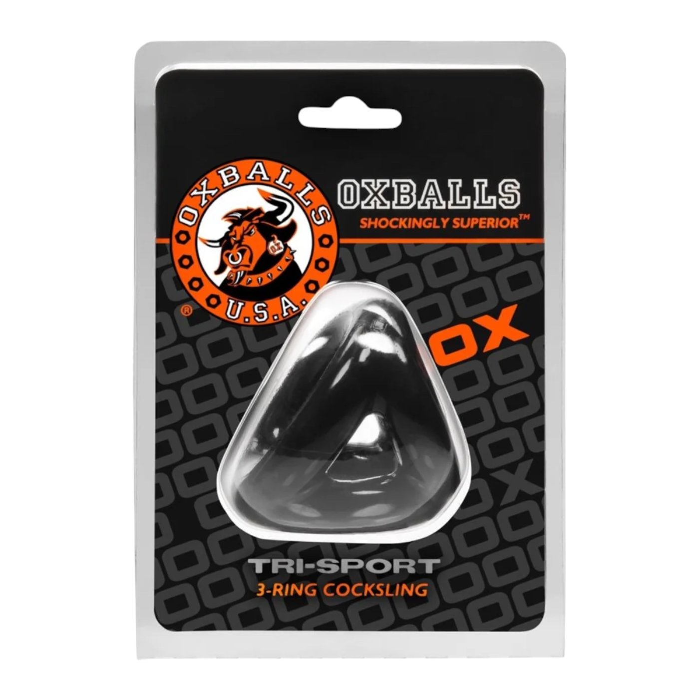 Oxballs Tri Sport Cocksling Black