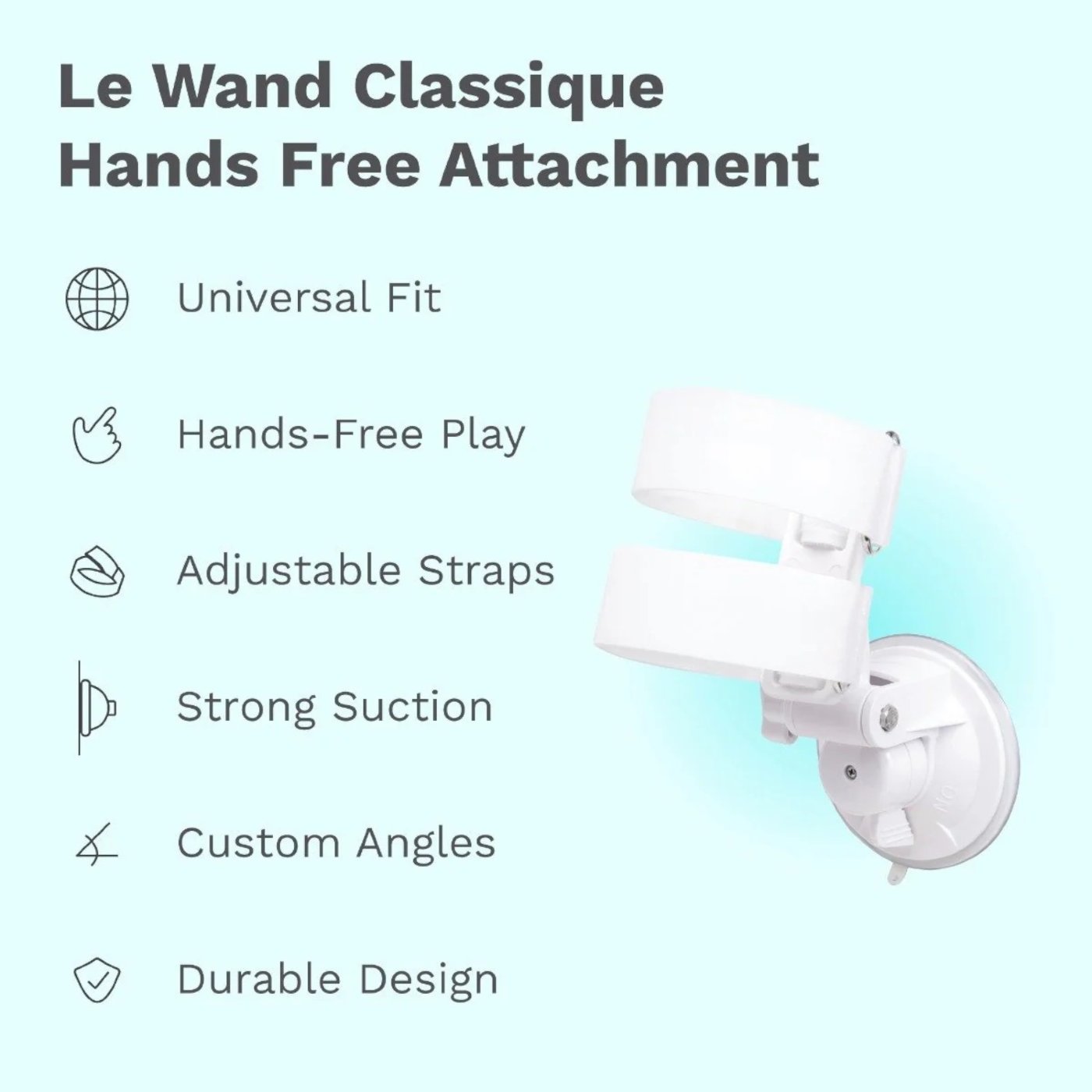 Le Wand Classique Hands-Free Wand Massager Holder