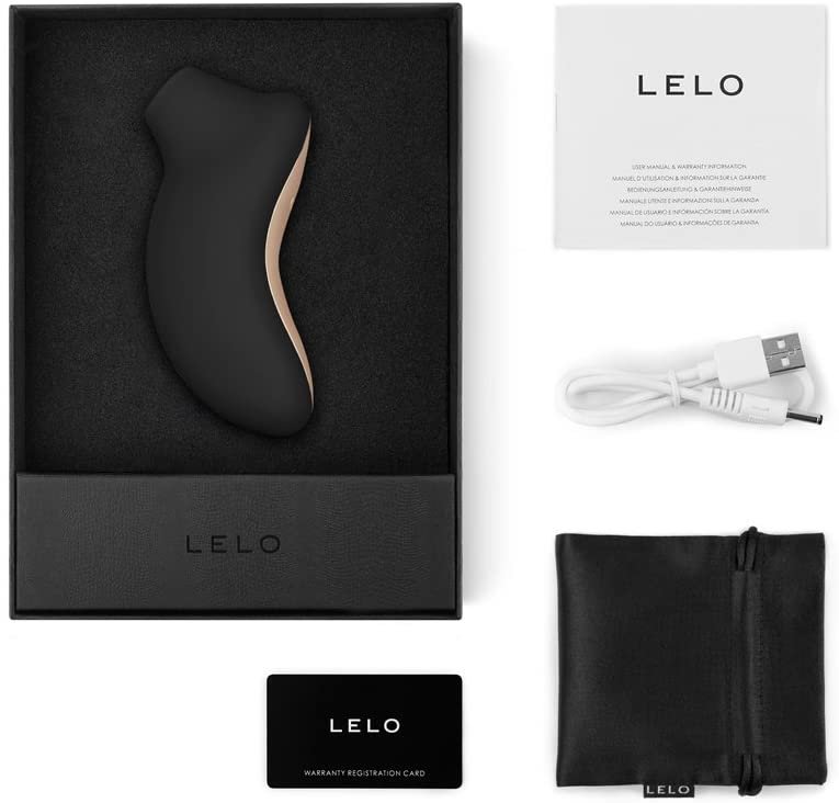 LELO Sona Clitoral Vibrator Black