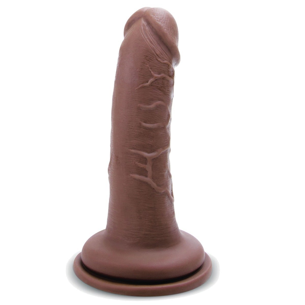 Me You Us Ultra Cock 6 Inch Realistic Suction Cup Dildo Brown