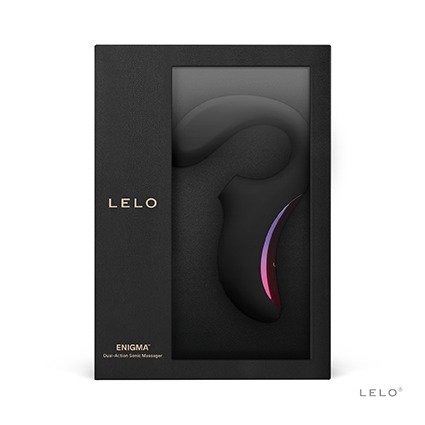 LELO Enigma Dual G-Spot and Clitoral Stimulator Black