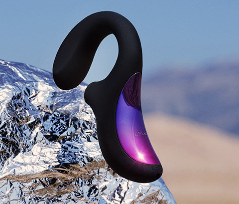 LELO Enigma Dual G-Spot and Clitoral Stimulator Black