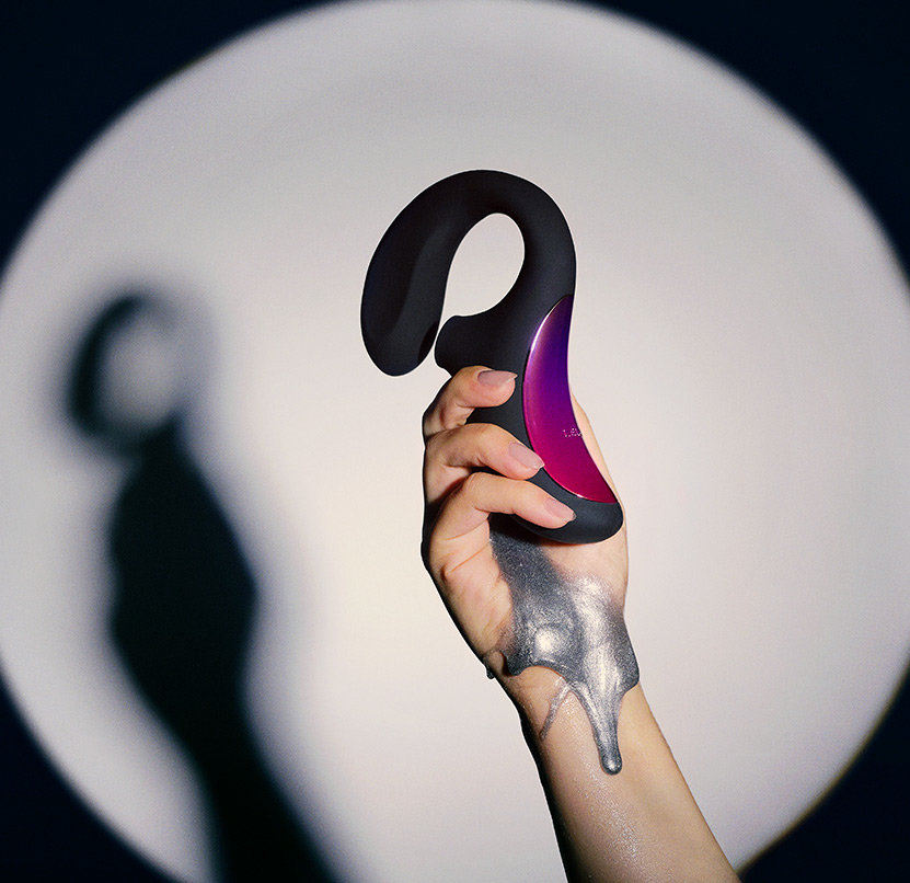 LELO Enigma Dual G-Spot and Clitoral Stimulator Black