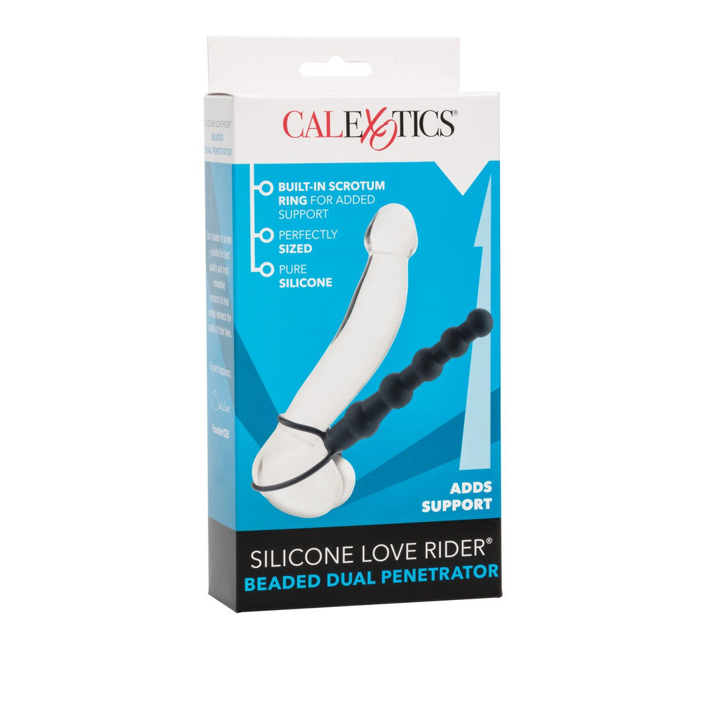 CalExotics Love Rider Beaded Dual Penetrator 5.75 Inch