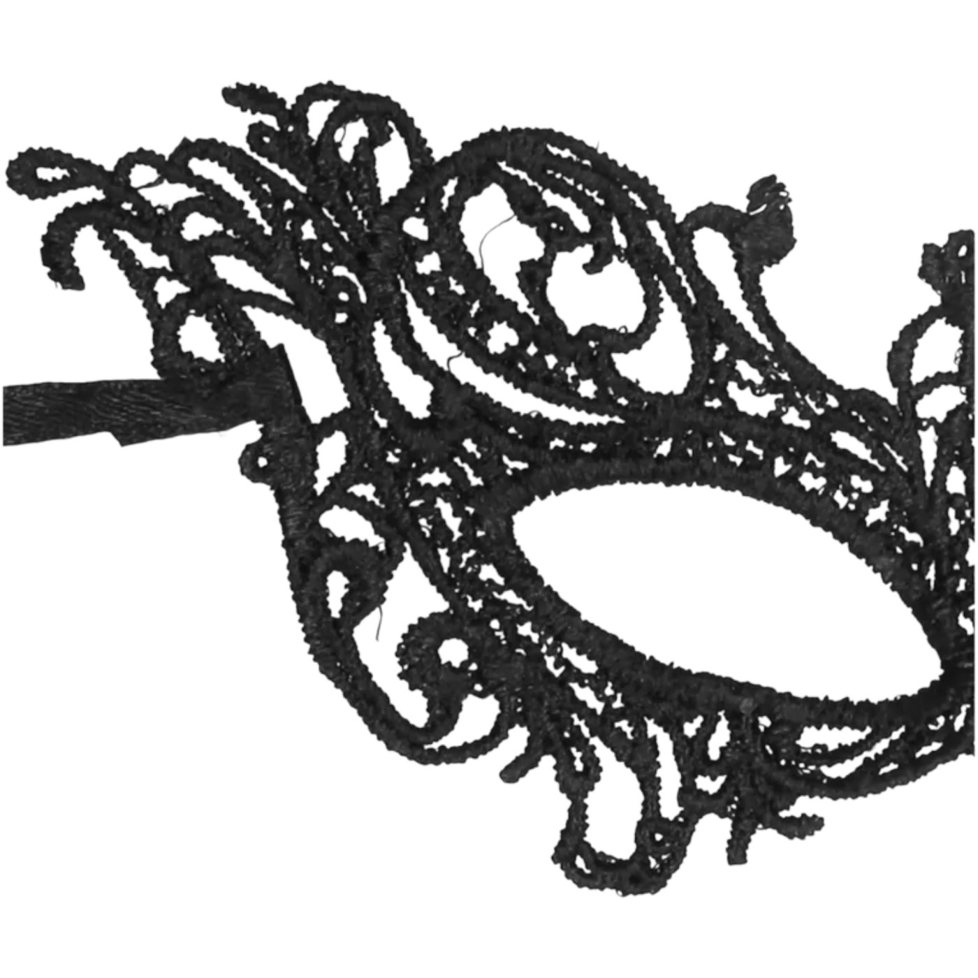 Ouch Royal Black Lace Mask