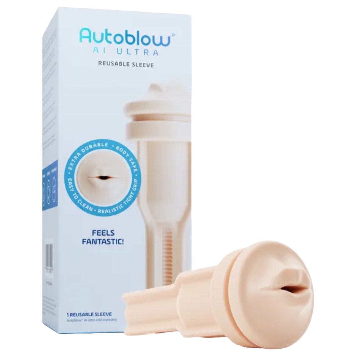 Autoblow AI Ultra Mouth Sleeve Vanilla