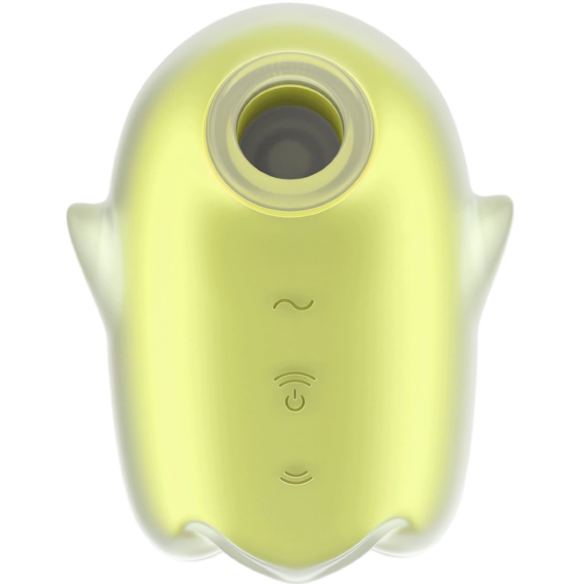 Satisfyer Glowing Ghost Double Air Pulse Clitoral Vibrator Yellow