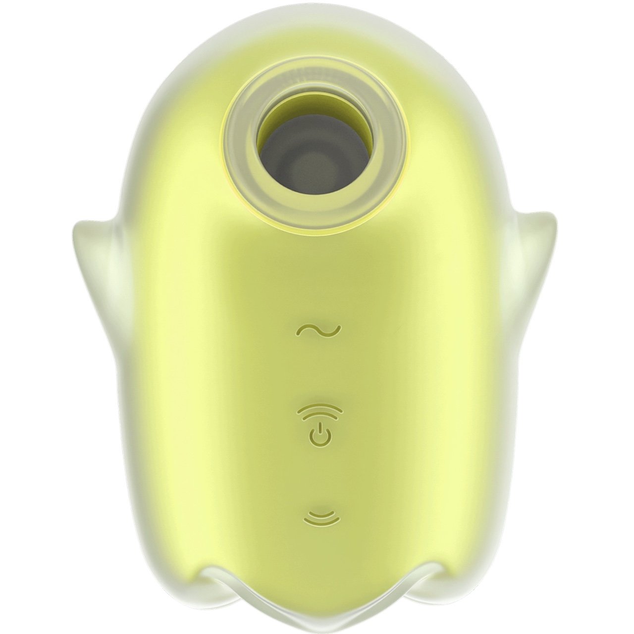 Satisfyer Glowing Ghost Double Air Pulse Clitoral Vibrator Yellow