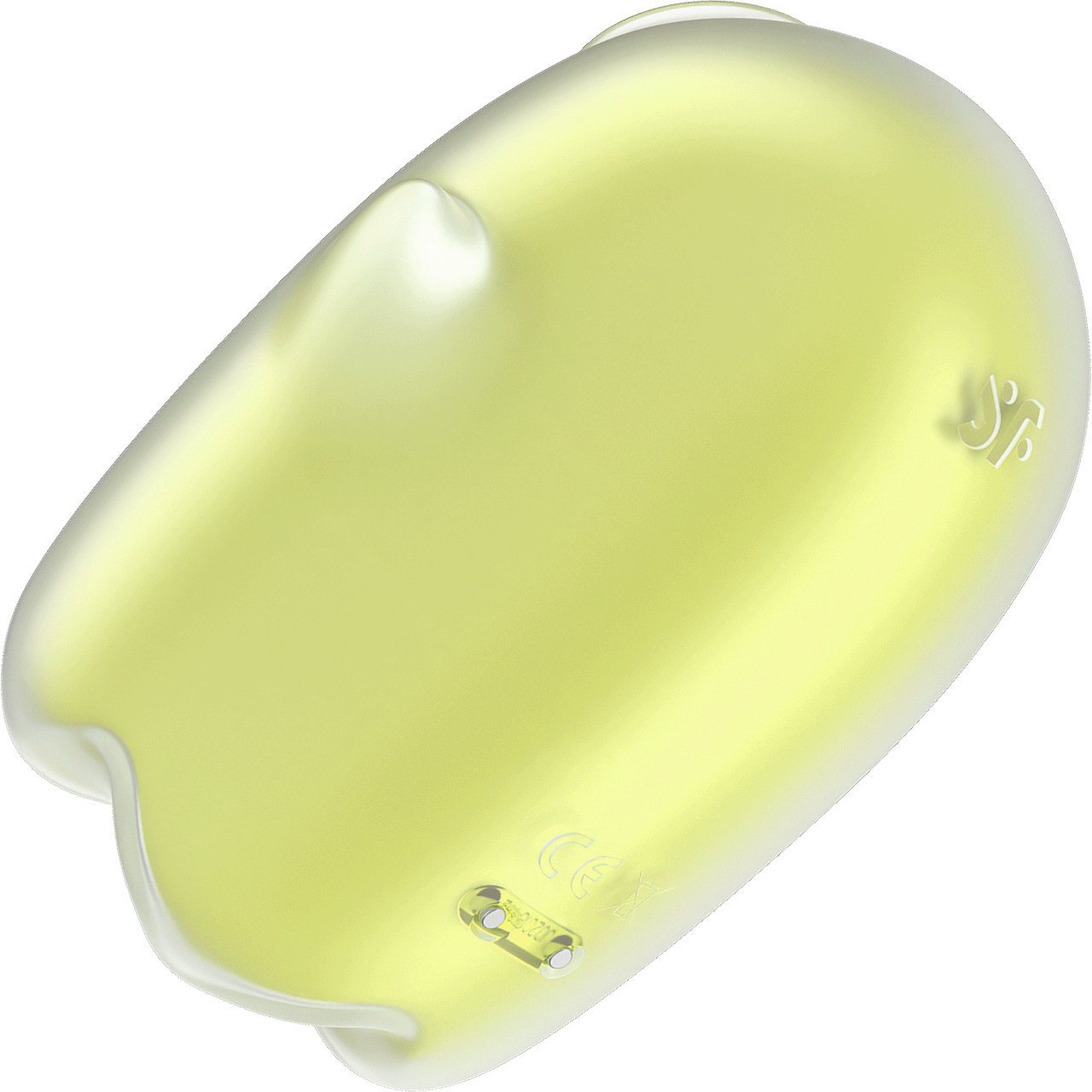 Satisfyer Glowing Ghost Double Air Pulse Clitoral Vibrator Yellow