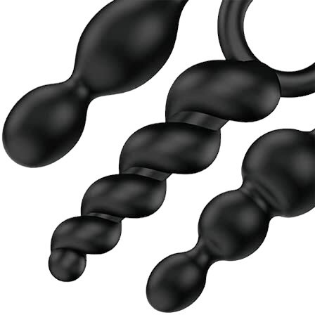 Satisfyer Booty Call Black Small Butt Plug​ Set