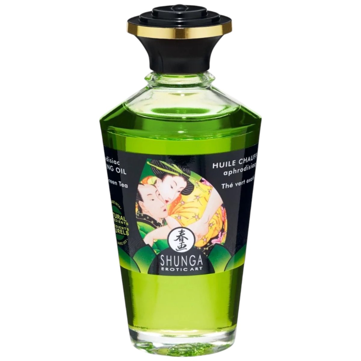 Shunga Aphrodisiac Edible Warming Oil Exotic Green Tea 100ml