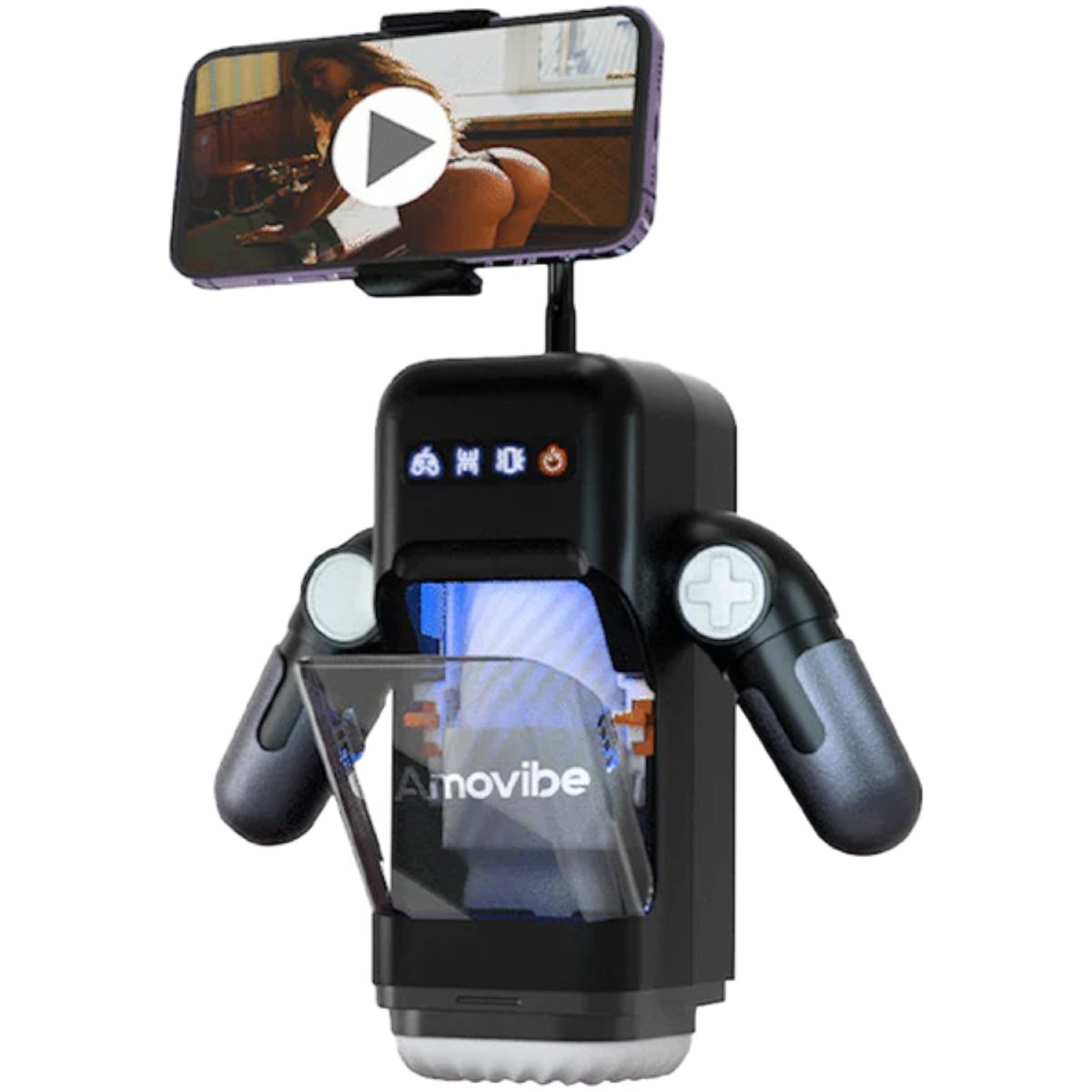 Amovibe Game Cup Thrusting Vibrating Heating Male Masturbator