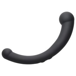 Master Series 10X Vibra-Crescent Vibrating Double Ended Dildo