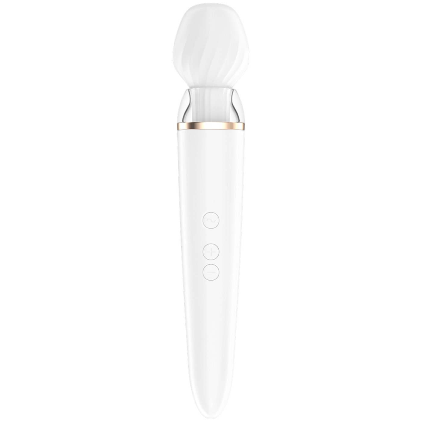 Satisfyer Double Wand-er App Controlled Wand Vibrator White