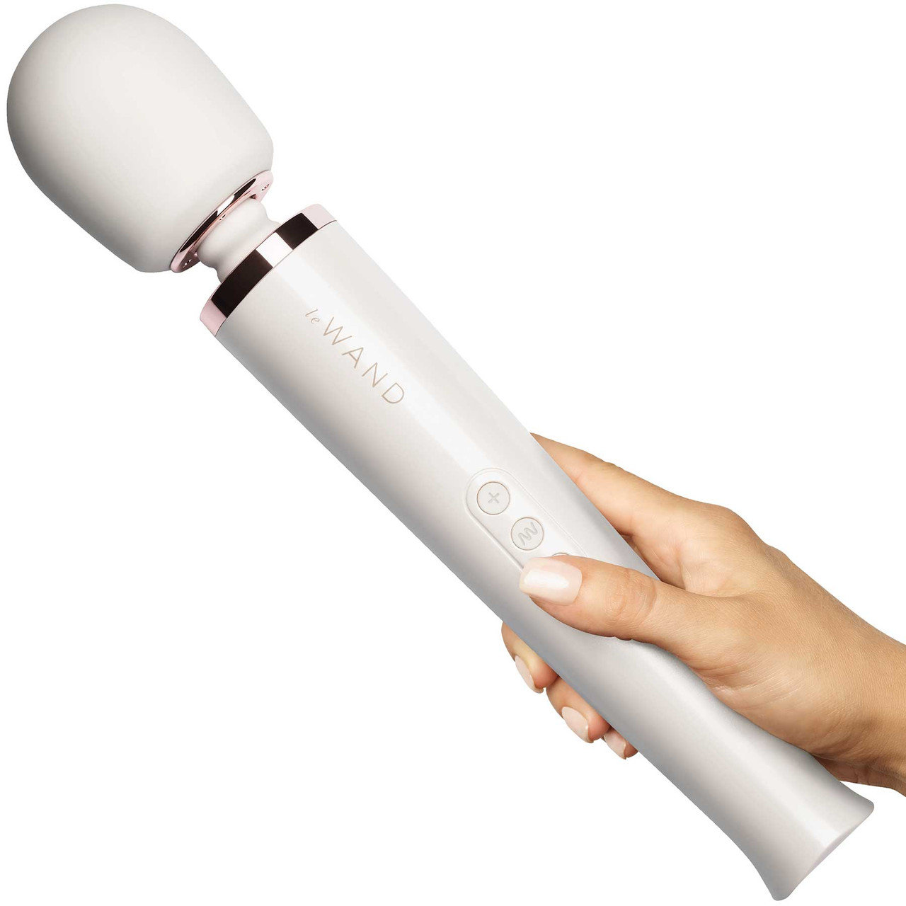 Le Wand Rechargeable Massage Wand Vibrator Pearl