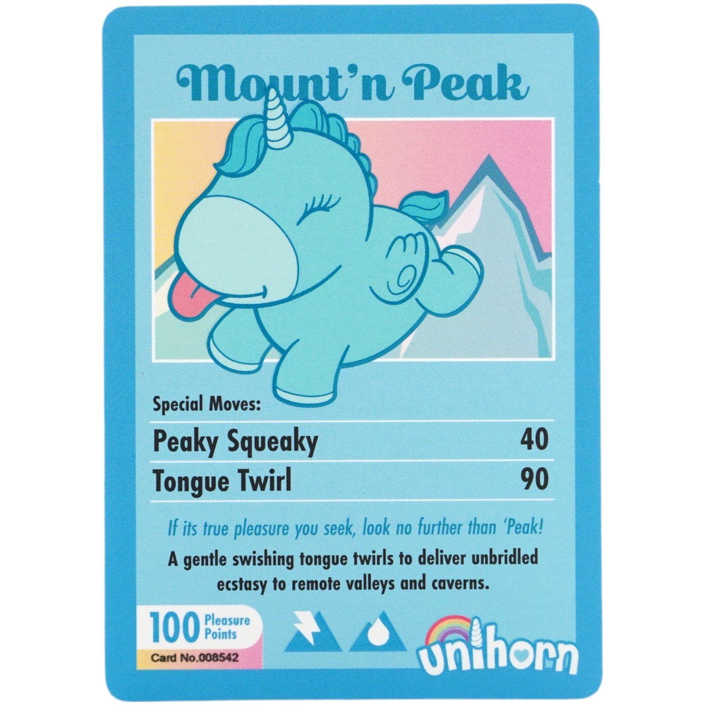Unihorn Mount'n Peak Licking Clitoral Vibrator