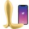 Satisfyer Intensity Plug App Controlled Rechargeable Vibrating Butt Plug Gold