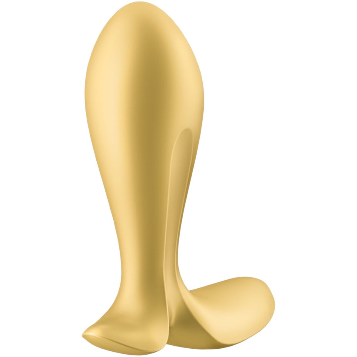 Satisfyer Intensity Plug App Controlled Rechargeable Vibrating Butt Plug Gold