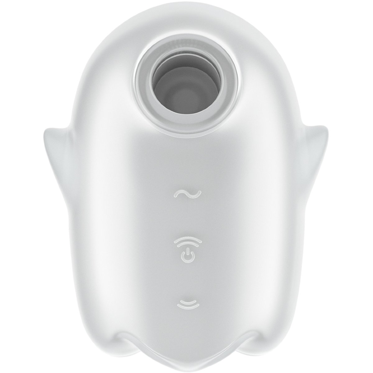 Satisfyer Glowing Ghost Double Air Pulse Clitoral Vibrator White