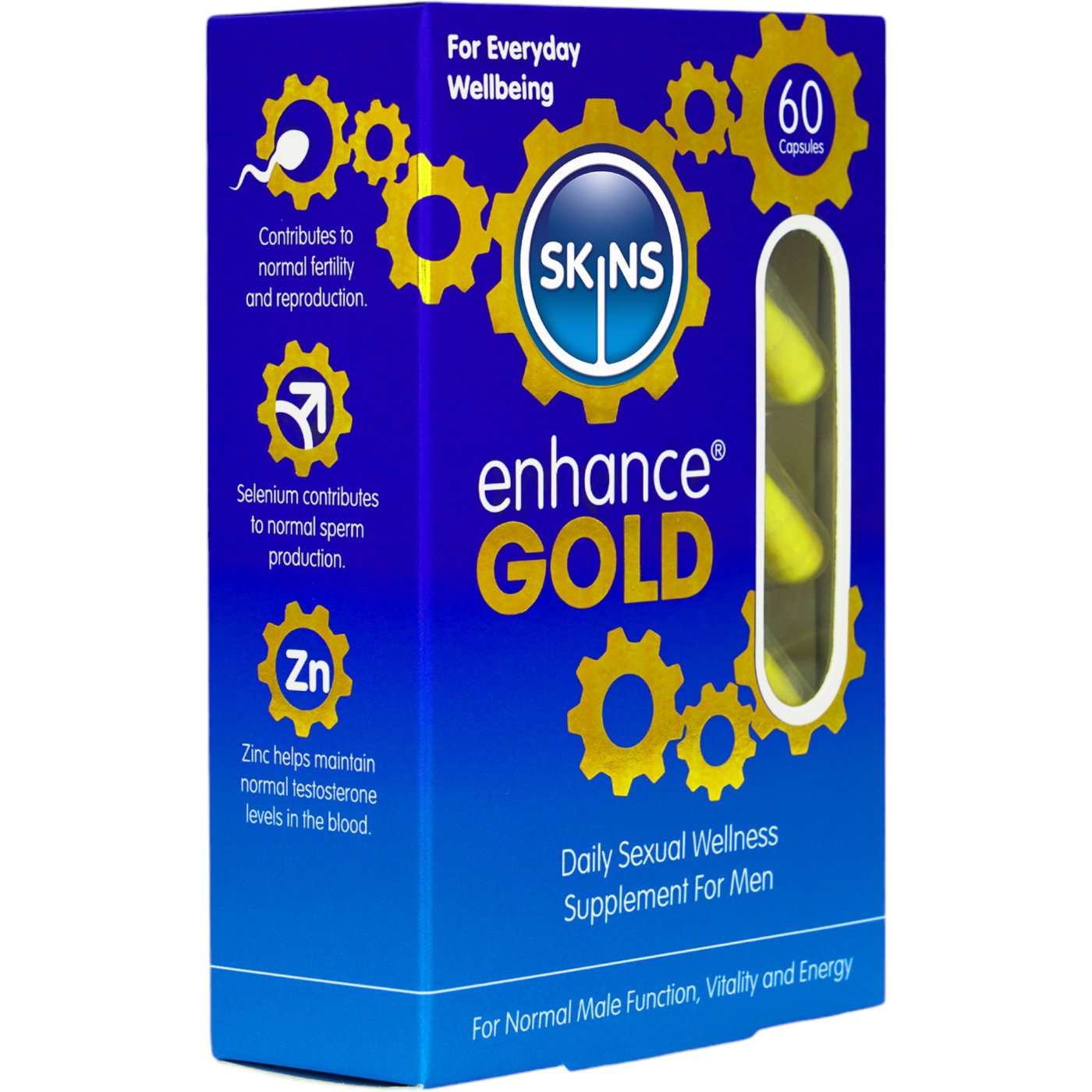 Skins Enhance Gold Pill (60 Pack)