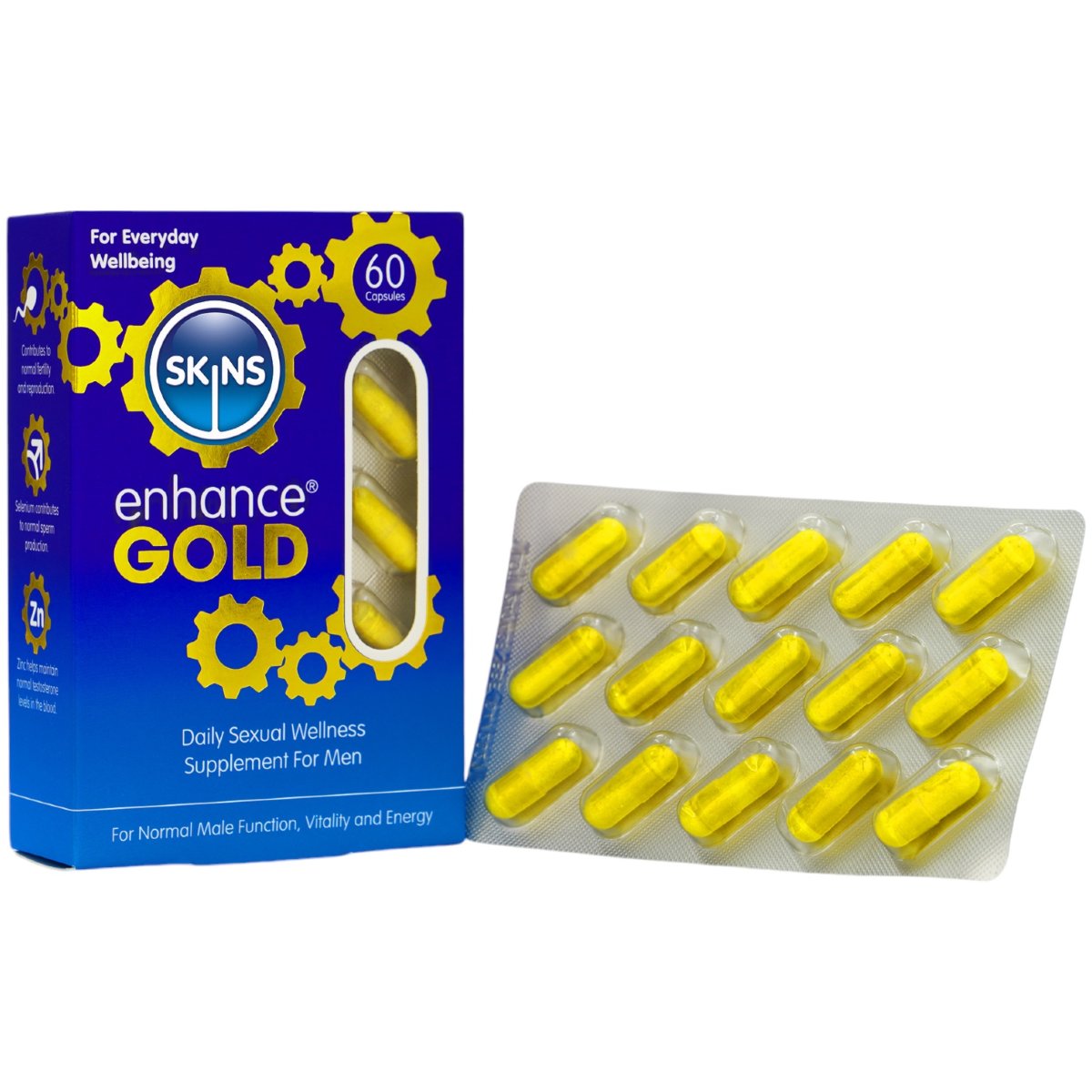 Skins Enhance Gold Pill (60 Pack) – Skins