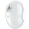 Satisfyer Cutie Ghost Double Air Pulse Rechargeable Clitoral Vibrator White
