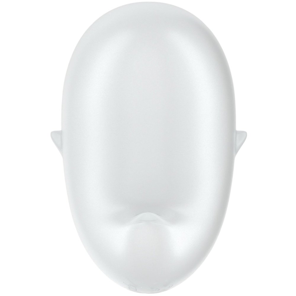 Satisfyer Cutie Ghost Double Air Pulse Rechargeable Clitoral Vibrator White