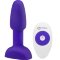 b-Vibe Rimming Petite Medium Remote Control Rechargeable Butt Plug Purple