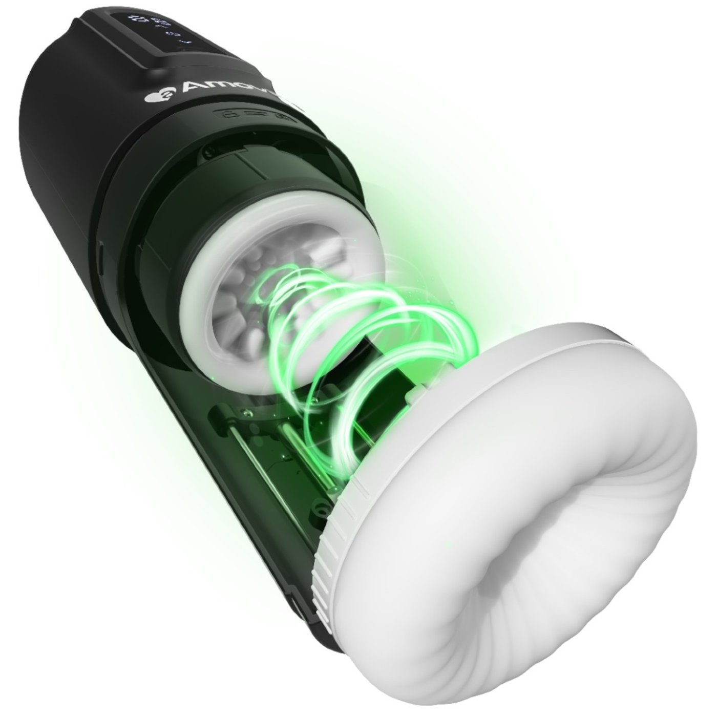 Amovibe Porsha Thrusting Rotating & Heating Automatic Male Masturbator