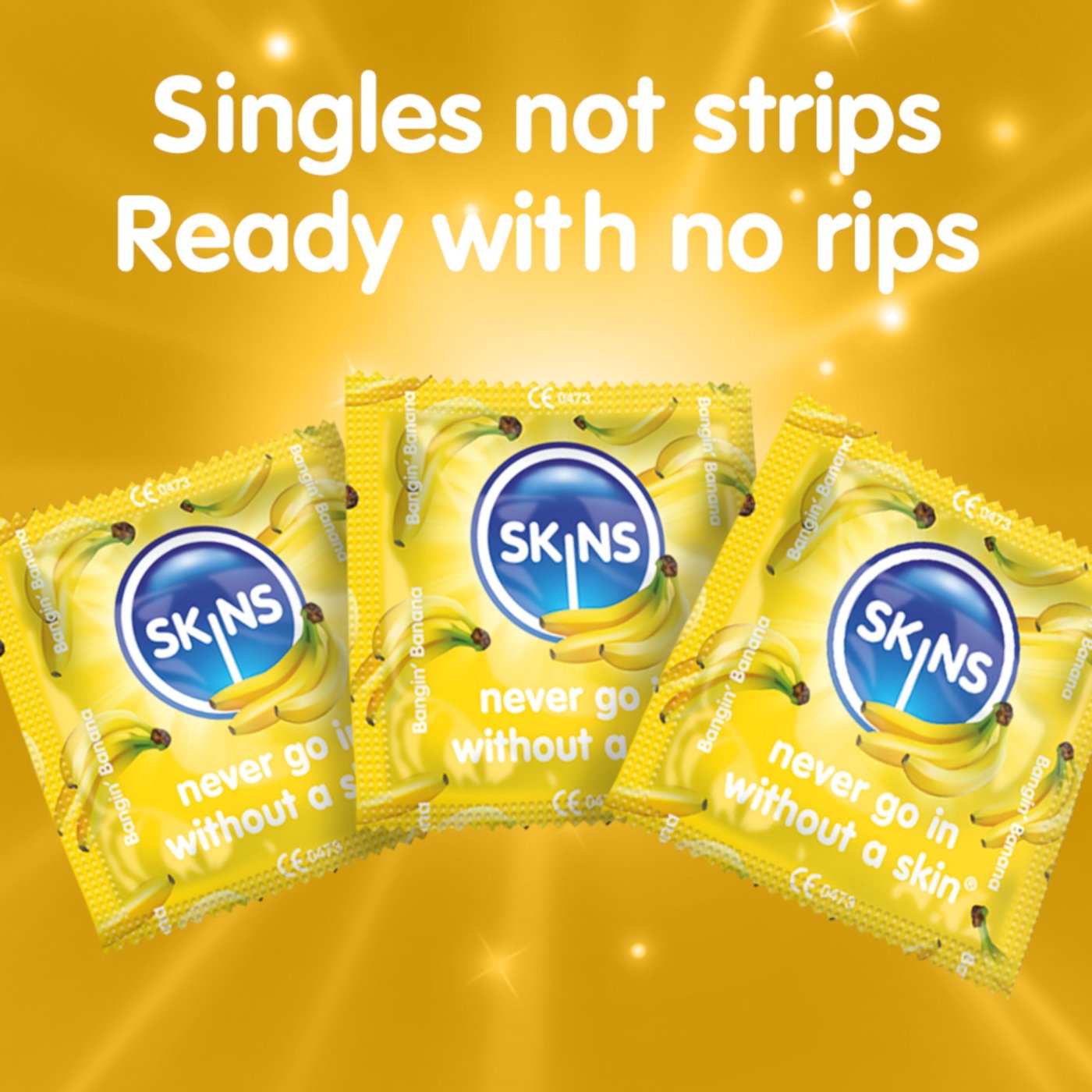 Skins Banana Premium Condoms (8 Pack)