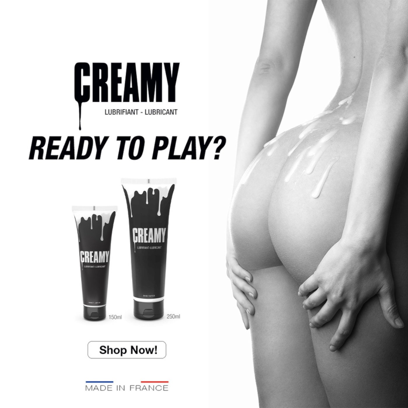 Strap-On-Me Creamy Fake Sperm Water-Based Lubricant 70ml
