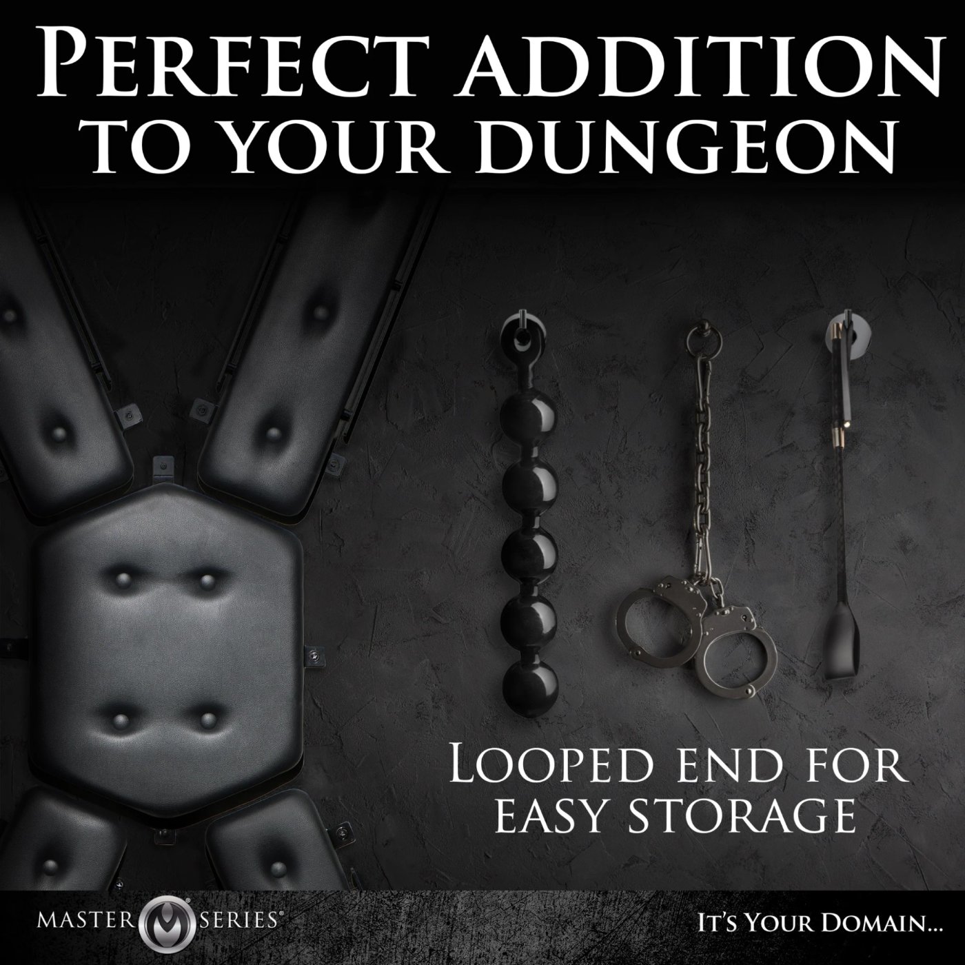 Master Series Stallion 12 Inch BDSM Riding Crop