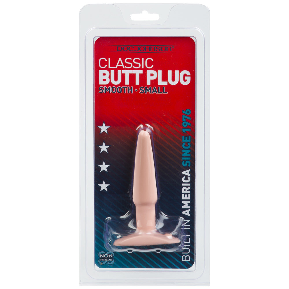 Doc Johnson Classic Butt Plug Flesh Small